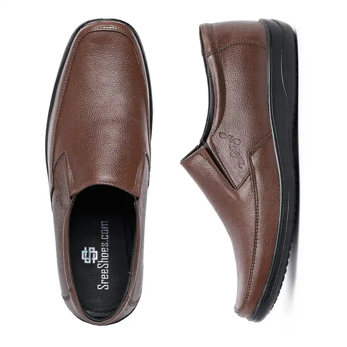 Slip on Formal shoes for Men Pure leather footwear