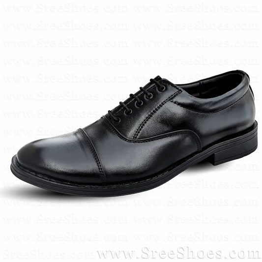 Lace Up Pure Leather Oxford Dress Shoes