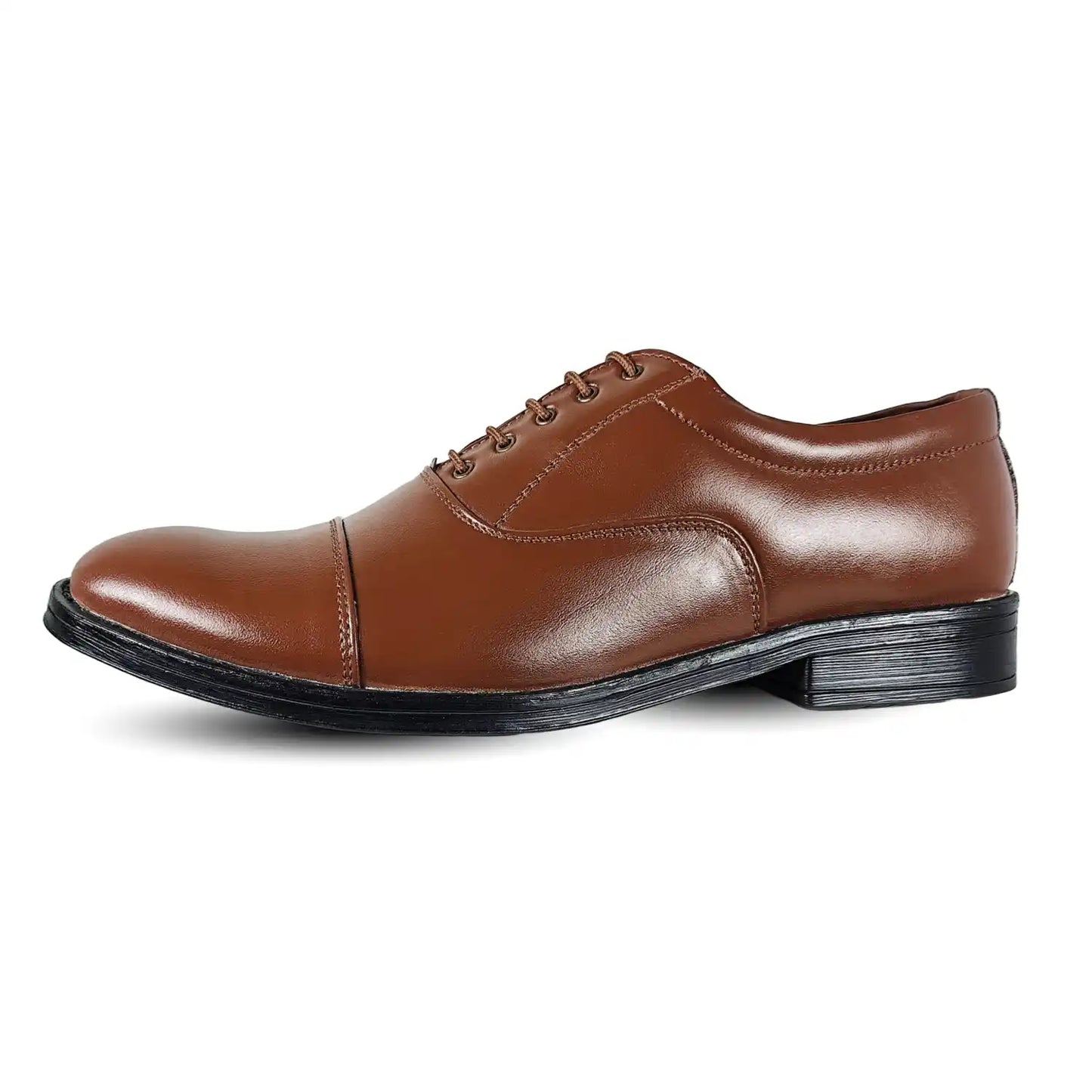 Police Uniform Shoes Pure Leather Oxford for Men